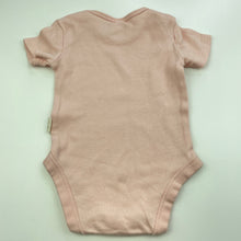 Load image into Gallery viewer, Girls Anko, organic cotton bodysuit / romper, rabbit, GUC, size 000,  