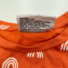 Load image into Gallery viewer, Girls Mango, orange cotton twist front top, EUC, size 12,  