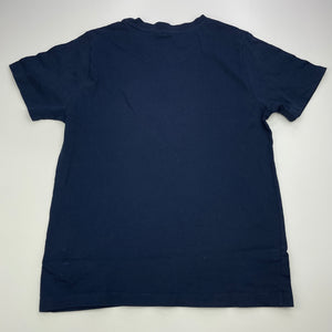 Girls Target, navy cotton pyjama t-shirt / top, FUC, size 10,  