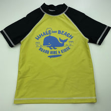 Load image into Gallery viewer, Boys H&amp;T, short sleeve rashie / swim top, FUC, size 6,  