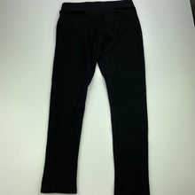 Load image into Gallery viewer, Girls KID, black stretch pants, elasticated, Inside leg: 53cm, GUC, size 10,  