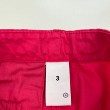 Load image into Gallery viewer, Girls Target, lightweight cotton pants, adjustable, Inside leg: 37.5cm, GUC, size 3,  