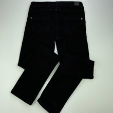 Load image into Gallery viewer, Girls Target, black stretch denim jeans, adjustable, Inside leg: 65cm, EUC, size 10,  