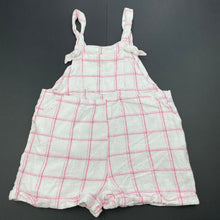 Load image into Gallery viewer, Girls Anko, linen / viscose overalls / shortalls, GUC, size 2,  
