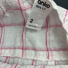 Load image into Gallery viewer, Girls Anko, linen / viscose overalls / shortalls, GUC, size 2,  