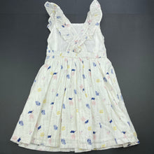 Load image into Gallery viewer, Girls Anko, cotton lined lightweight floral summer dress, EUC, size 4, L: 60cm