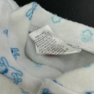 Boys Target, soft fleece coverall / romper, GUC, size 0000,  