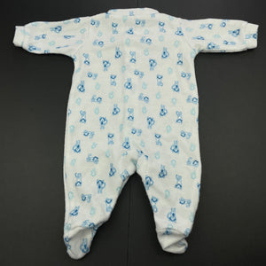 Boys Target, soft fleece coverall / romper, GUC, size 0000,  