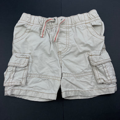 Girls Babies R Us, cotton cargo shorts, elasticated, GUC, size 0,  