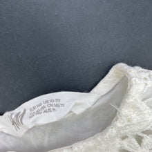 Load image into Gallery viewer, Girls H&amp;M, cream floral lace top, EUC, size 1,  