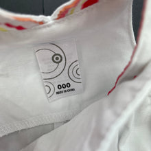 Load image into Gallery viewer, Girls Target, white cotton overalls / shortalls, EUC, size 000,  