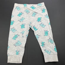 Load image into Gallery viewer, Boys Anko, grey pyjama pants / bottoms, crocodiles, GUC, size 2,  
