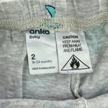 Load image into Gallery viewer, Boys Anko, grey pyjama pants / bottoms, crocodiles, GUC, size 2,  