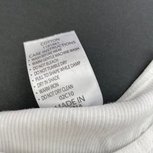 Load image into Gallery viewer, unisex Dymples, white ribbed cotton singletsuit / romper, EUC, size 0000,  