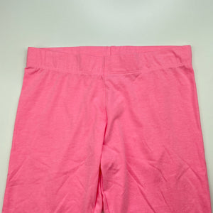 Girls Favourites, pink cropped leggings, Inside leg: 40cm, EUC, size 14,  