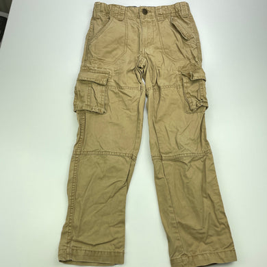 Boys Pumpkin Patch, cotton cargo pants, adjustable, Inside leg: 53cm, FUC, size 6,  