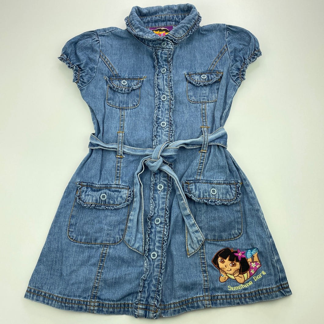 dora denim dress Dora Denim Maxi Dress - Dark Wash