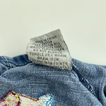 Load image into Gallery viewer, Girls Dora the Explorer, denim shirt dress, GUC, size 5, L: 54cm