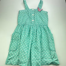Load image into Gallery viewer, Girls Target, lined lightweight cotton summer dress, GUC, size 10, L: 72cm
