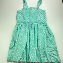 Load image into Gallery viewer, Girls Target, lined lightweight cotton summer dress, GUC, size 10, L: 72cm