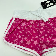 Load image into Gallery viewer, Girls casual, lightweight board shorts, elasticated, NEW, size 3,  