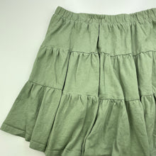 Load image into Gallery viewer, Girls Target, green cotton skirt, elasticated, L: 39cm, EUC, size 16,  