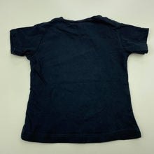 Load image into Gallery viewer, unisex Tiny Little Wonders, blue cotton t-shirt / top, GUC, size 00,  