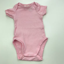 Load image into Gallery viewer, Girls Dymples, pink cotton bodysuit / romper, GUC, size 000,  