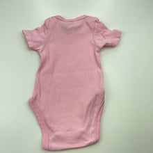 Load image into Gallery viewer, Girls Dymples, pink cotton bodysuit / romper, GUC, size 000,  