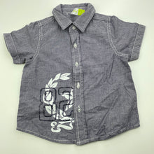 Load image into Gallery viewer, Boys Dymples, cotton short sleeve shirt, GUC, size 0,  