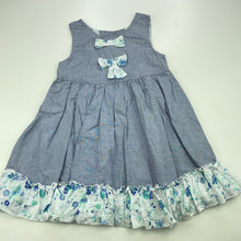 Load image into Gallery viewer, Girls Target, lined cotton party dress, GUC, size 2, L: 50cm