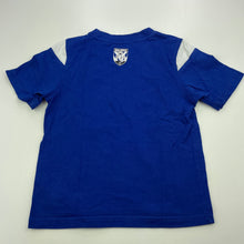 Load image into Gallery viewer, Boys NRL Official, Canterbury Bulldogs cotton t-shirt / top, FUC, size 3,  