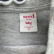 Load image into Gallery viewer, Girls Seed, grey cotton sweater / jumper, marks on front, FUC, size 00,  