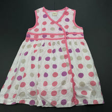 Load image into Gallery viewer, Girls Eternal Creation, lined lightweight cotton casual dress, GUC, size 1, L: 46cm