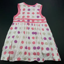 Load image into Gallery viewer, Girls Eternal Creation, lined lightweight cotton casual dress, GUC, size 1, L: 46cm