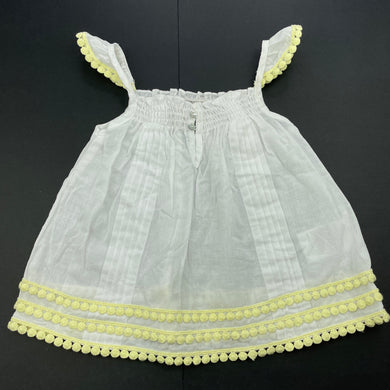 Girls Fox & Finch, lightweight cotton summer top, EUC, size 0,  