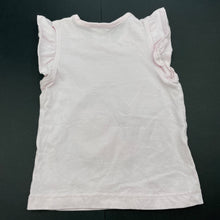Load image into Gallery viewer, Girls Baby Berry, pink cotton top, swan, GUC, size 00,  