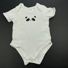 Load image into Gallery viewer, unisex Target, stretchy bodysuit / romper, panda, GUC, size 000,  