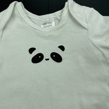 Load image into Gallery viewer, unisex Target, stretchy bodysuit / romper, panda, GUC, size 000,  