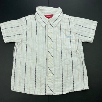 Boys Sprout, cotton short sleeve shirt, FUC, size 1,  
