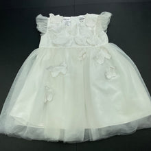 Load image into Gallery viewer, Girls Baby Baby, lined tulle party dress, lace butterflies, FUC, size 0, L: 45cm