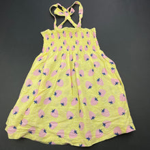 Load image into Gallery viewer, Girls H&amp;T, lightweight cotton summer dress, FUC, size 3, L: 54cm