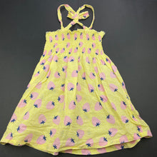 Load image into Gallery viewer, Girls H&amp;T, lightweight cotton summer dress, FUC, size 3, L: 54cm