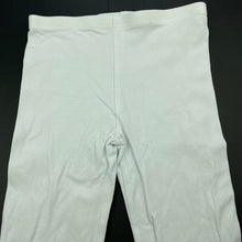 Load image into Gallery viewer, Girls Cotton On, white stretchy leggings, Inside leg: 57cm, FUC, size 8,  