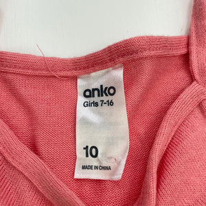 Girls Anko, soft feel stretchy summer top, EUC, size 10,  