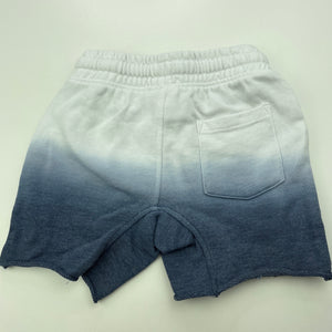 Boys KID, blue & white shorts, elasticated, EUC, size 1,  