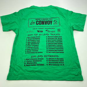 unisex RAMO, green cotton t-shirt / top, GUC, size 10,  