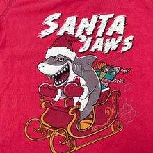 Load image into Gallery viewer, Boys Cotton On, Christmas pyjama t-shirt / top, shark, FUC, size 6,  