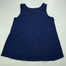 Load image into Gallery viewer, Girls Target, navy stretchy singlet / tank top, sequins, FUC, size 6,  