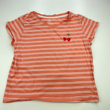 Load image into Gallery viewer, Girls Target, organic cotton t-shirt / top, cherries, EUC, size 12,  